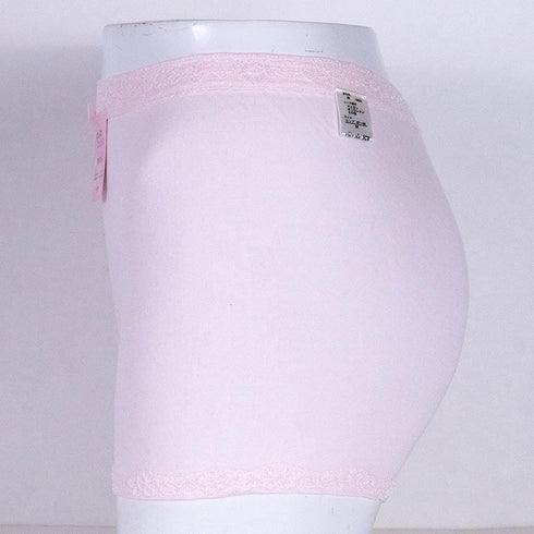 ショーツ テフテフ まいてふてふ ふわふわコットン ショーツ1分丈(アウトゴム)ピンク サイズL TF-AP01L-B