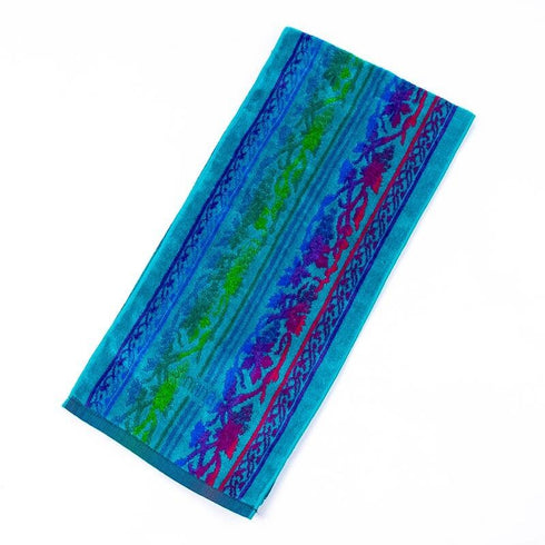 タオル 横浜ナナ 湘南ナナ NANA フェイスタオル ハーフ ブドウ ターコイズブルー多色 nn-fth30-D