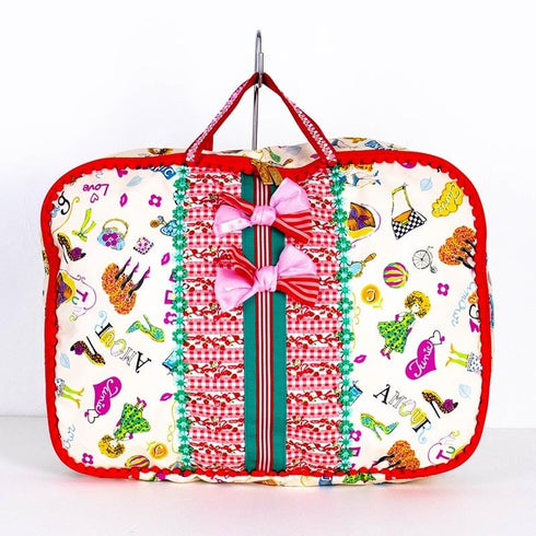 バッグ TUNIC Tunic girl のトラベルランジュBag クリーム 17444-A