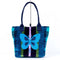 バッグ 横浜ナナ NANA H1バッグ B蝶 ブルー nn-H1-19-B