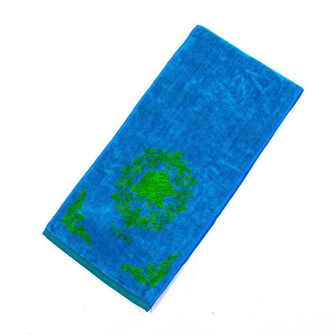 タオル 横浜ナナ 湘南ナナ NANA フェイスタオル ハーフ ローズ3柄 ブルーグリーン nn-fth12-K