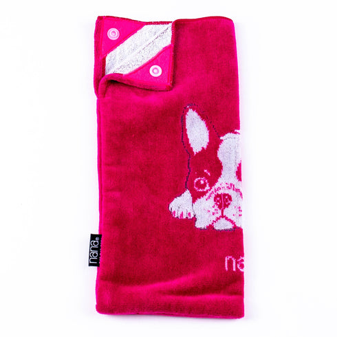 ケース 横浜ナナ NANA ペットボトルケース フレンチブルドッグ柄 ピンクシロ nn-pbk5-C