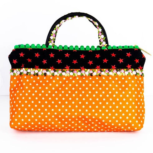 バッグ TUNIC 鴨居キャラ星のダンサーのバッグinBag オレンジ 19282-A