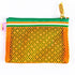 ポーチ TUNIC 鴨居キャラ星のダンサーのメッシュミニポーチ オレンジ 19284-A