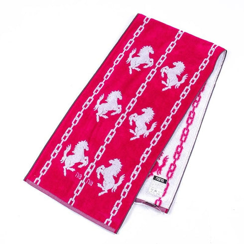 タオル 横浜ナナ 湘南ナナ NANA スポーツタオル ホース 濃ピンクシロ nn-spt196