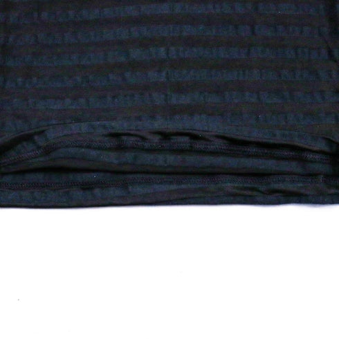 ブラシャツ TUNIC【定番】 サッカーボーダー ブラシャツ クロ フリーサイズ 9315-D