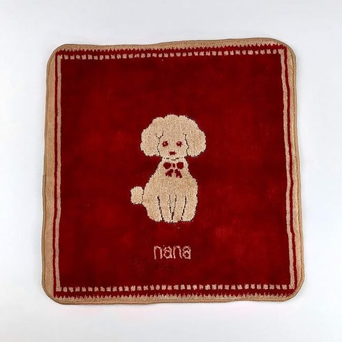 ハンドタオル 横浜ナナ 湘南ナナ NANA ハンドタオル 2枚セット プードル nn-hm-pd