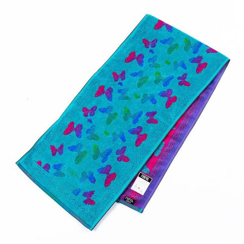 タオル 横浜ナナ NANA スポーツタオル パピヨン ターコイズブルー多色 nn-spt81