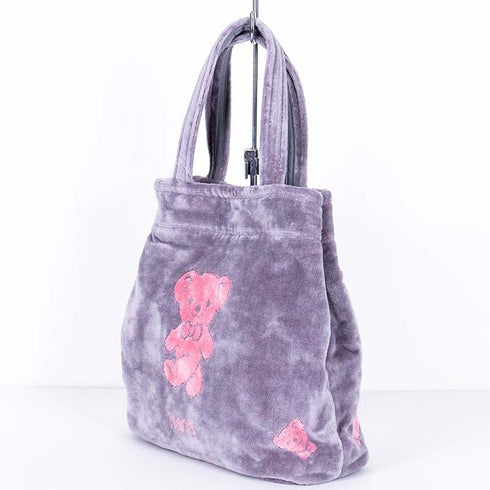 バッグ 横浜ナナ NANA タウンバッグ ベア グレーピンク nn-twn2-C