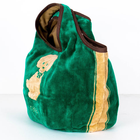 バッグ 横浜ナナ 湘南ナナ NANA Kバッグ プードル グリーンベージュ nn-k55