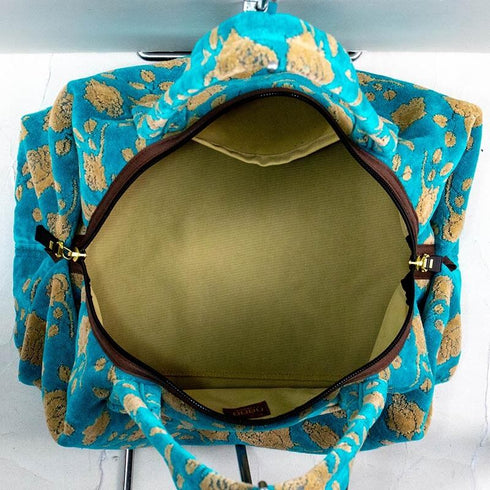 バッグ 横浜ナナ 湘南ナナ NANA ワンデーバッグ ローズ2柄 ターコイズブルーベージュ nn-OD2-C
