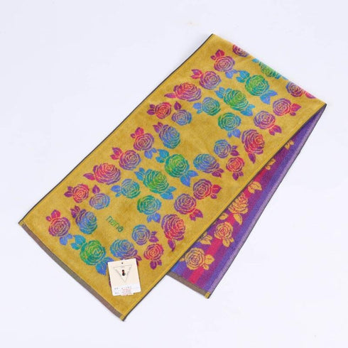 タオル 横浜ナナ NANA スポーツタオル リトルローズ イエロー多色