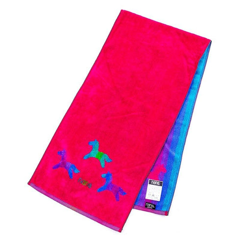 タオル 横浜ナナ 湘南ナナ NANA スポーツタオル ポニー柄 チェリーピンク多色 nn-spt211