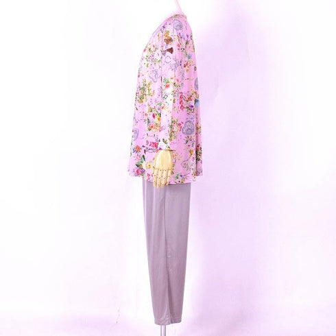 パジャマ TUNIC ビスコラピア・リリーフェアリー 長袖パジャマ ピンク 12784-B