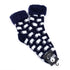 ソックス fromF モコモコソックス ランマス/ひつじ ネイビー サイズL 40-42 (26ー28.5cm)TV020LB