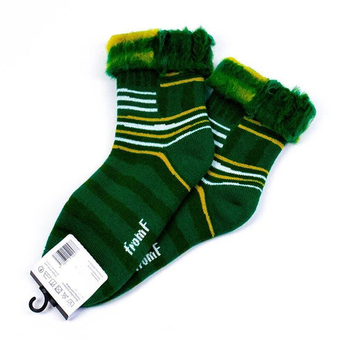 ソックス fromF モコモコソックス ビーバンティーリ/線のスタイル ベーシックグリーン サイズM 36-38 (22.5ー25cm)TV073M-GN
