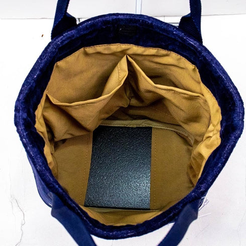 バッグ 横浜ナナ NANA ナナバッグ小 柴犬 紺ベージュ nn-bs42A