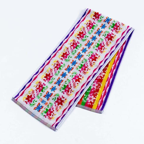 タオル 横浜ナナ NANA フェイスタオル ハーフ サマセット シロ多色 nn-fth25-B