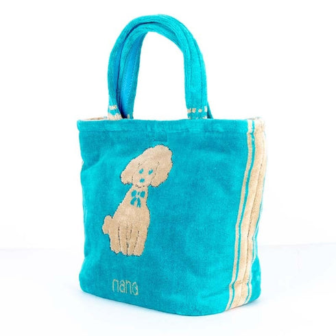 バッグ 横浜ナナ 湘南ナナ NANA ちょこバッグ プードル ターコイズブルーベージュ nn-tyk8-C