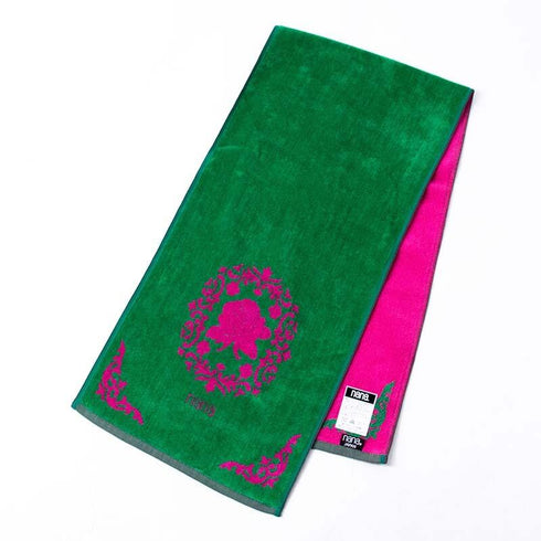 タオル 横浜ナナ 湘南ナナ NANA スポーツタオル ローズ3 グリーンピンク nn-spt163