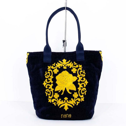 バッグ 横浜ナナ NANA ナナバッグ小 ローズ3 クロイエロー nn-bs4-C