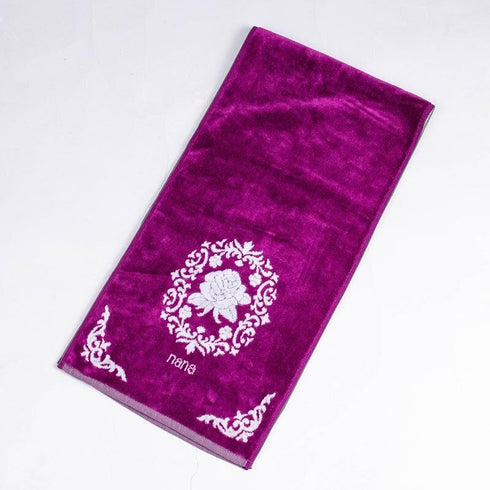 タオル 横浜ナナ 湘南ナナ NANA スポーツタオル ローズ3 パープルシロ nn-spt171