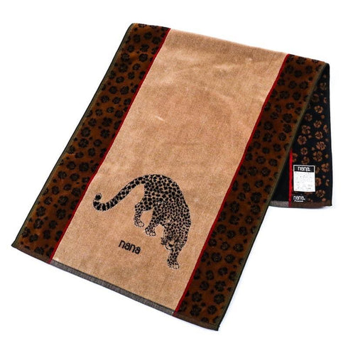 タオル 横浜ナナ 湘南ナナ NANA フェイスタオル ジャガー ベージュ nn-ft5