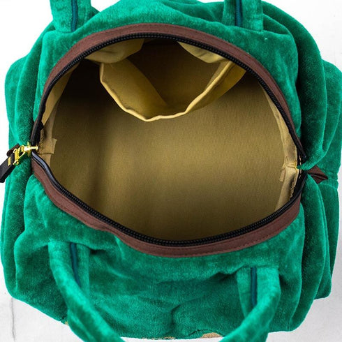 バッグ 横浜ナナ NANA ボストンバッグ フレンチブルドッグ柄 グリーンベージュ nn-btm3-F