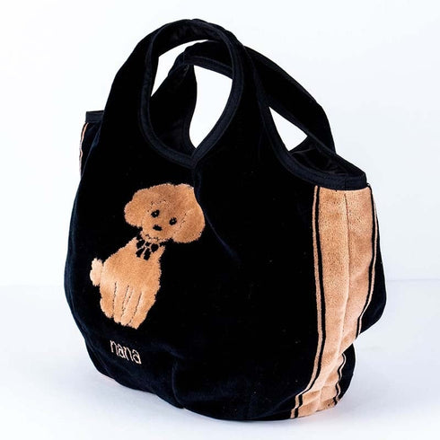 バッグ 横浜ナナ 湘南ナナ NANA Kバッグ プードル クロベージュ nn-k22