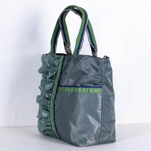 バッグ TUNIC シェルティのフリルBag グレー 18178-A