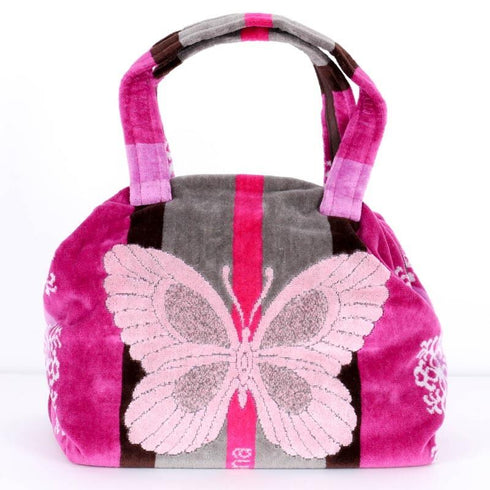 バッグ 横浜ナナ 湘南ナナ NANA ボストンバッグ中 B蝶 ピンク