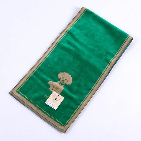 タオル 横浜ナナ 湘南ナナ NANA スポーツタオル プードル グリーンベージュ nn-spt15