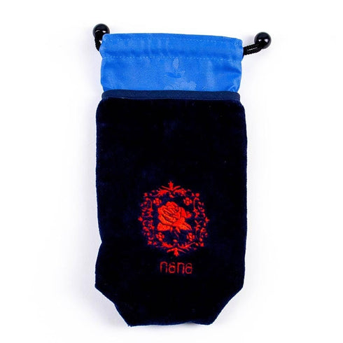 ケース 横浜ナナ NANA ペットボトルケース ローズ柄 紺 nn-npbk4-B