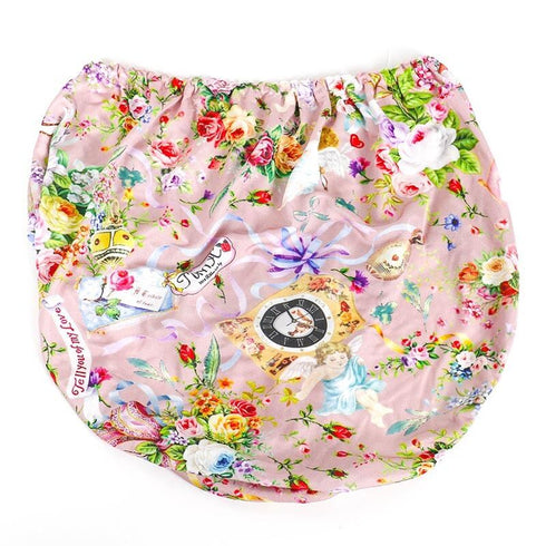 ショーツ 下着 TUNIC ビスコラピア・シャイニーデイ オヤスミパンツ ピンク 1133L-A