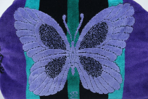 バッグ 横浜ナナ NANA ボストンバッグ中 B蝶 パープル nn-btm39