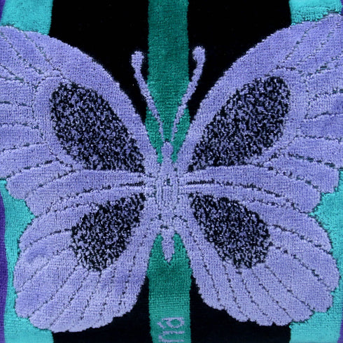 バッグ 横浜ナナ NANA ボストンバッグ中 B蝶 パープル nn-btm39