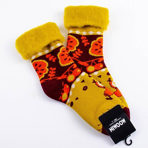 ソックス MOOMIN モコモコソックス ミィ タンシ/ダンス アッシュイエロー サイズM 36-38 (22.5ー25cm)MM043MAYL