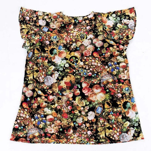 チュニック TUNIC ビスコラピア サフィーネ クロ フレンチチュニック フリーサイズ 5072-B