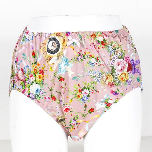 ショーツ 下着 TUNIC ビスコラピア・シャイニーデイ オヤスミパンツ ピンク 1133L-A