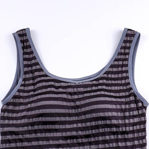 ブラシャツ TUNIC【定番】 サッカーボーダー ブラシャツ グレー フリーサイズ 9315-F