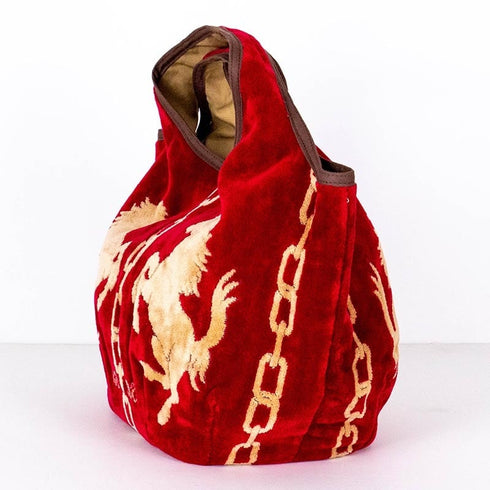 バッグ 横浜ナナ 湘南ナナ NANA Kバッグ ホース アカベージュ nn-k50