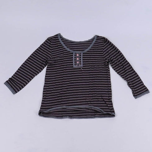 長袖シャツ TUNIC【定番】 サッカーボーダー 長袖シャツ グレー