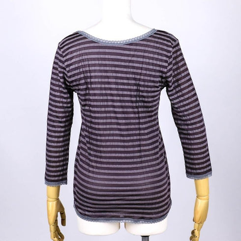 長袖シャツ TUNIC【定番】 サッカーボーダー 長袖シャツ グレー