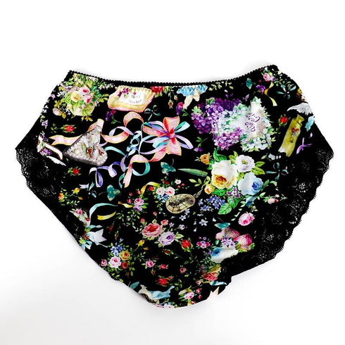 ショーツ 下着 TUNIC ビスコラピア・シャイニーデイ ショーツ クロ 1453L-D