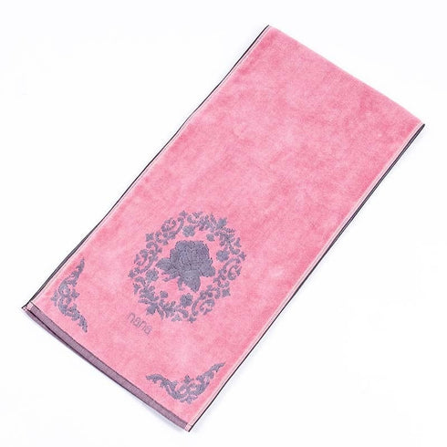 タオル 横浜ナナ NANA スポーツタオル ローズ3 ピンクグレー nn-spt84