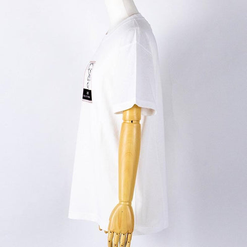 シャツ 横浜ナナ 湘南 NANA Tシャツ ベア柄 サイズL シロ nn-t1-A