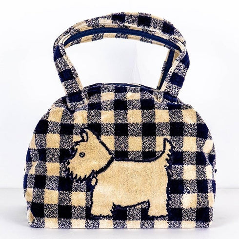 バッグ 横浜ナナ 湘南ナナ NANA ボストンバッグ スコッチテリア 紺ベージュ nn-btm61A