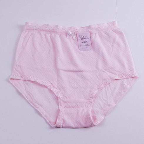 ショーツ テフテフ まいてふてふ ふわふわコットン ショーツ(アウトゴム)ピンク サイズL TF-AP02L-B