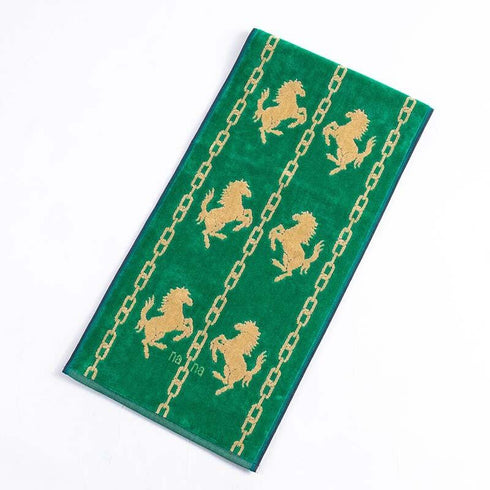 タオル 横浜ナナ NANA スポーツタオル ホース グリーンベージュ nn-spt130