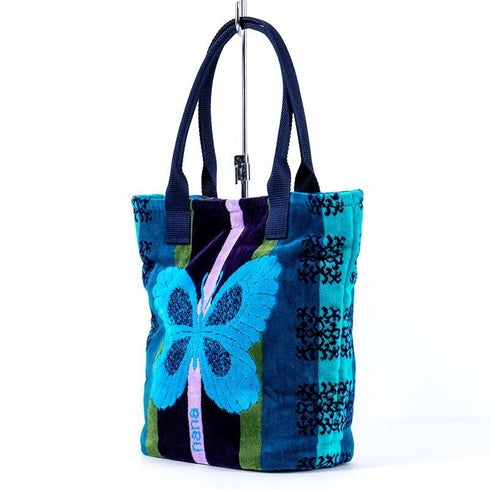 バッグ 横浜ナナ NANA ナナバッグ小 B蝶 ブルー nn-bs3-b